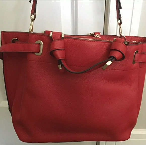 Large leather michael kors Greta tote - Picture 4 of 4